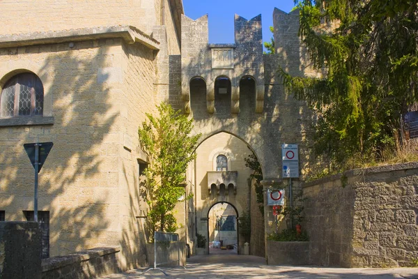 Pictureque Del Centro Storico San Marino — Foto Stock