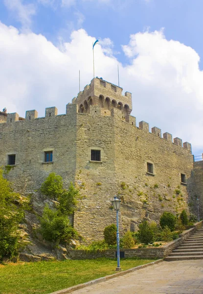 Cesta Tower Tweede Toren Oude Stad San Marino — Stockfoto