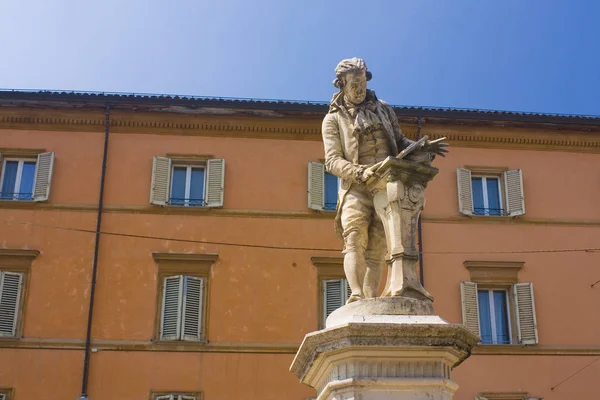 Monument Voor Luigi Galvani Italiaanse Arts Natuurkundige Filosoof Bologna Italië — Stockfoto