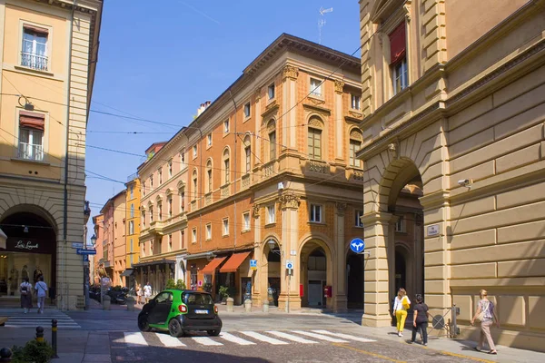 Bologna Italy August 2019 Urban Life Old Town Bologna — Stock Photo, Image