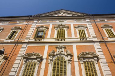Bologna Eski Şehir eski tarihi bina, İtalya