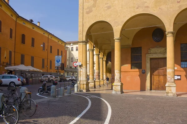 Bologna Italië Augustus 2019 Stedelijk Leven Oude Stad Van Bologna — Stockfoto