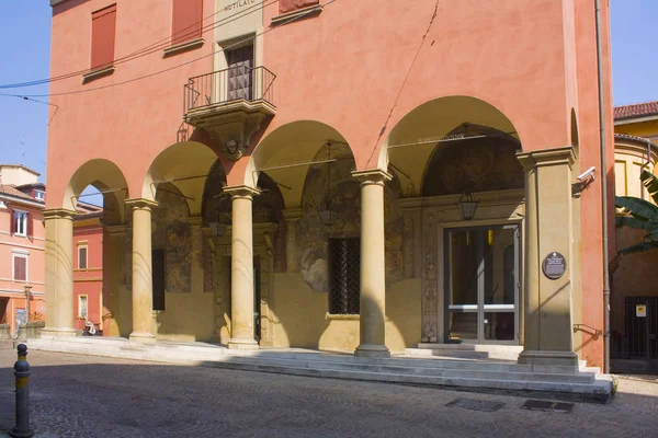 Bologna Itália Agosto 2019 Museu San Colombano Tagliavini Collection Chiesa — Fotografia de Stock