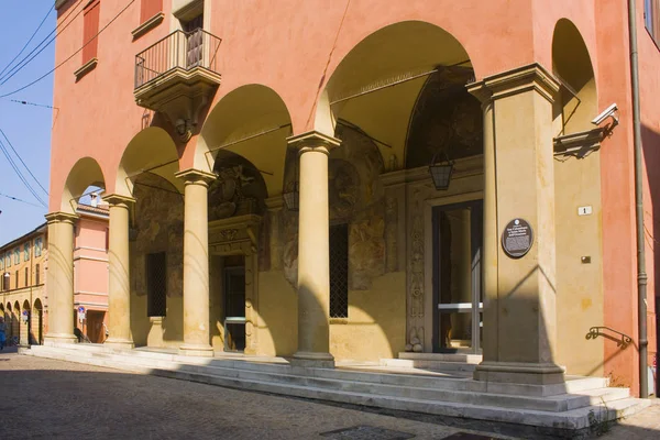 Bologna Italia Agosto 2019 Museo San Colombano Collezione Tagliavini Chiesa — Foto Stock