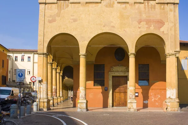 Historická Architektura Starém Městě Bologna Itálie — Stock fotografie