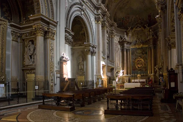 Bologna Italia Agosto 2019 Interior Iglesia Virgen Galliera San Filippo — Foto de Stock