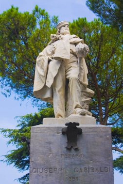 Pesaro'daki Giuseppe Garibaldi Anıtı, İtalya