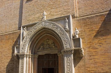 Pesaro, İtalya'daki Madonna delle Grazie Tapınağı Kilisesi'nin bir parçası