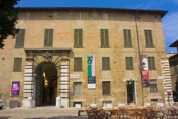 Pesaro Italia Agosto 2019 Museo Civico Palazzo Mosca Pesaro — Foto Stock