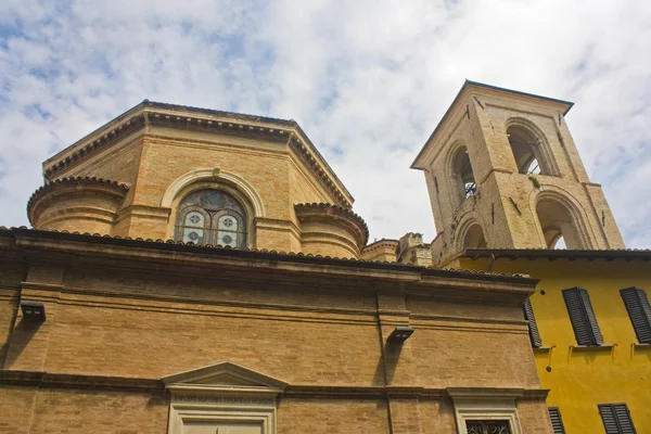 Edifício Antigo Histórico Centro Pesaro Itália — Fotografia de Stock