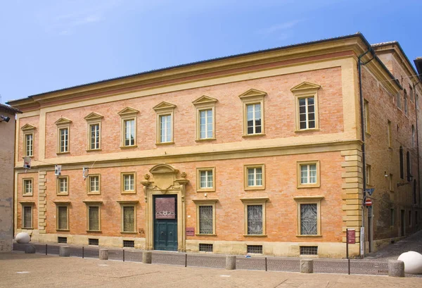 Πέζαρο Ιταλία Αυγούστου 2019 Μουσείο Επισονικού Μουσείου Παλάτσο Λαζαρίνι Του — Φωτογραφία Αρχείου