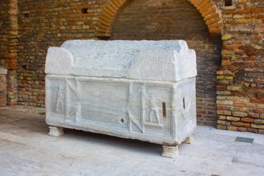 Ravenna, İtalya 'da antik lahit
