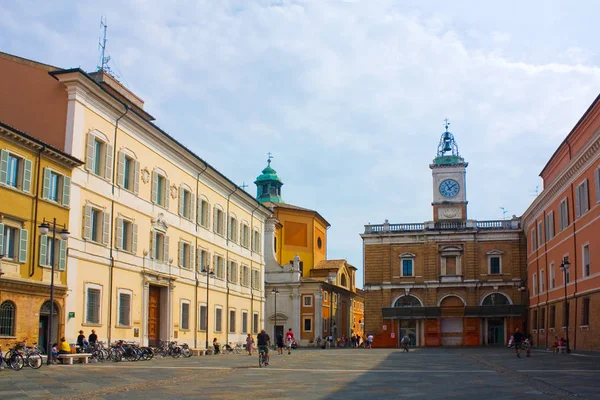 Ravenna Olaszország 2019 Augusztus Piazza Del Popolo Ravennában — Stock Fotó