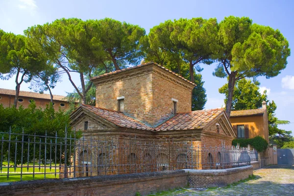 Galla Placidia Mausoleum Ravenna Italien — Stockfoto