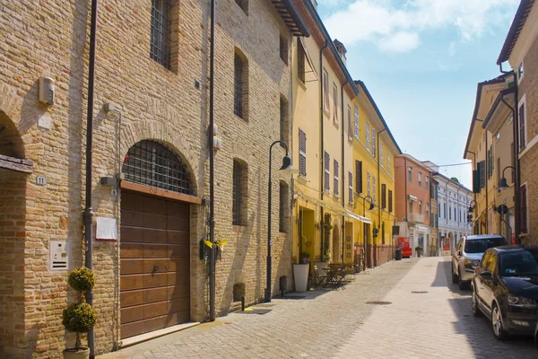 Ραβέννα Ιταλία Αυγούστου 2019 Οδός Παλιάς Πόλης Στη Ραβέννα — Φωτογραφία Αρχείου