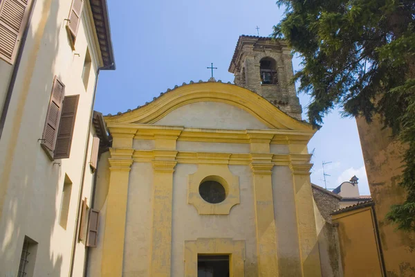 Домус Каменных Карпетов Церковь Санта Эвфелия Равенне Италия — стоковое фото