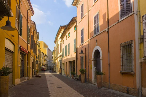 Ραβέννα Ιταλία Αυγούστου 2019 Οδός Παλιάς Πόλης Στη Ραβέννα — Φωτογραφία Αρχείου