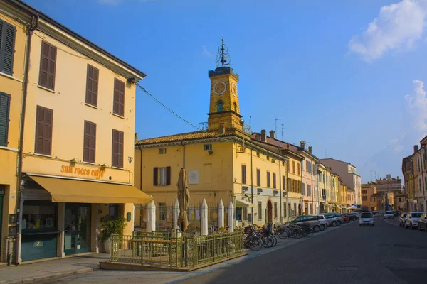 Bell Tower Church Sant Rocco Chiesa San Rocco Ravenna — стокове фото