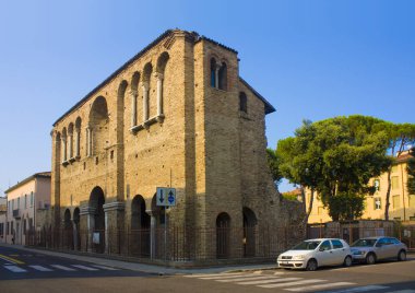 İtalya, Ravenna 'daki Theodoric Sarayı (Palazzo di Teodorico)