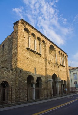 İtalya, Ravenna 'daki Theodoric Sarayı (Palazzo di Teodorico)