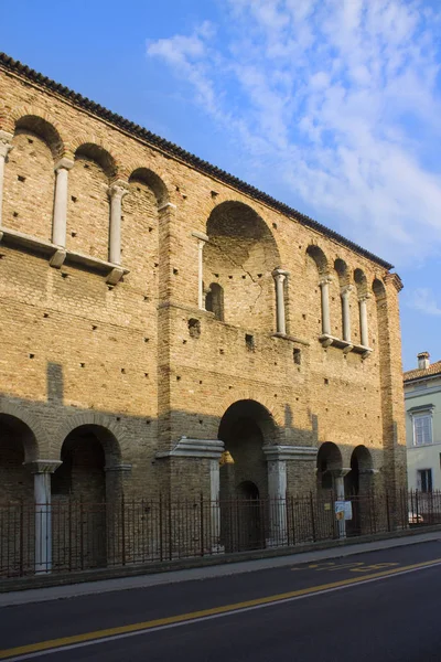 Palácio Theodoric Palazzo Teodorico Ravenna Itália — Fotografia de Stock