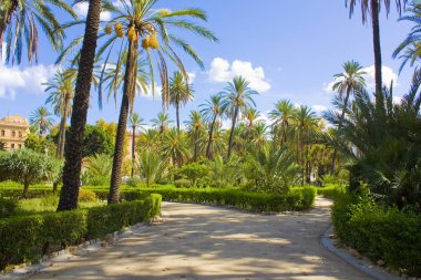 Palermo, Sicilya, İtalya 'da Park Villa Bonanno