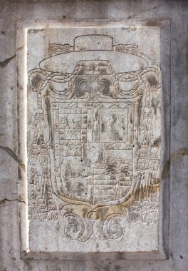 Palermo, İtalya - 25 Eylül 2019 Palermo Katedrali, Sicilya, İtalya