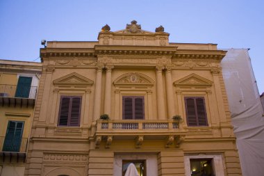 Bellini Tiyatrosu Palermo, Sicilya, İtalya Piazza Bellini 'de