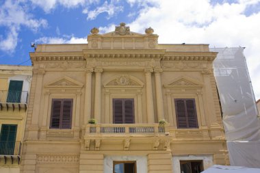  Bellini Tiyatrosu Palermo, Sicilya, İtalya Piazza Bellini 'de