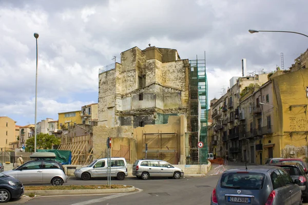 Palermo Italy Вересня 2019 Slum Palermo Sicily Italy — стокове фото
