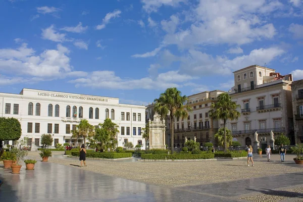 Palermo Italie Septembre 2019 Vue Liceo Classico Vittorio Emanuele Palerme — Photo
