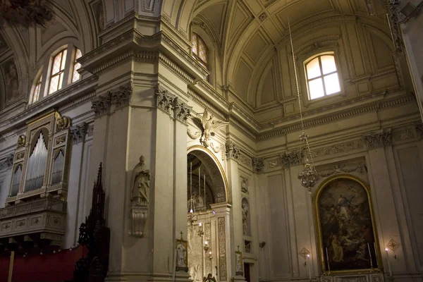 Palermo Włochy Września 2019 Wnętrze Katedry Palermo Sycylia Włochy — Zdjęcie stockowe