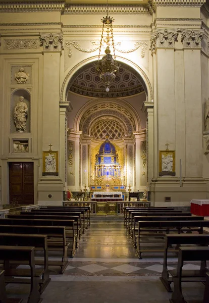 Palermo Itália Setembro 2019 Interior Catedral Palermo Sicília Itália — Fotografia de Stock
