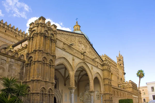 Katedrála Palermo Sicílie Itálie — Stock fotografie