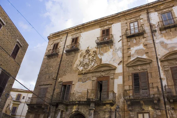 Palazzo Alliata Villafranca Piazza Bologni Palermo Sicilia Italia — Foto de Stock