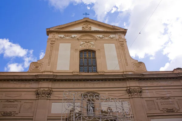 Church San Nicola Tolentino Palermo Sicily Italy — ストック写真