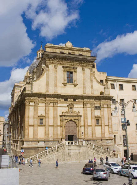 Palermo Itália Setembro 2019 Igreja Santa Caterina Palermo Sicília — Fotografia de Stock