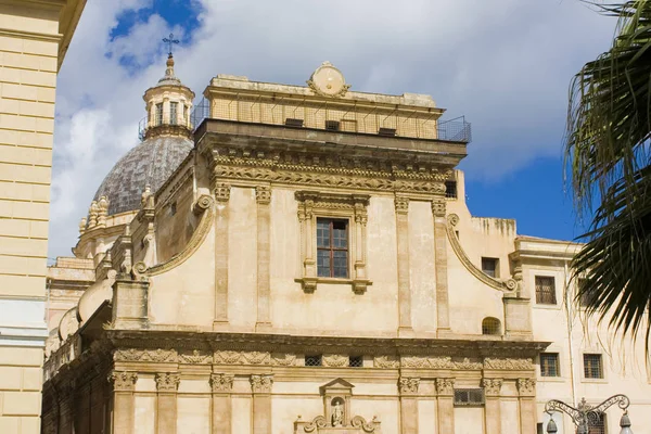 Palermo Sicilya Daki Santa Caterina Kilisesi — Stok fotoğraf