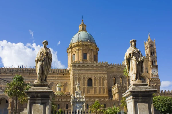 Catedral Palermo Sicília Itália — Fotografia de Stock