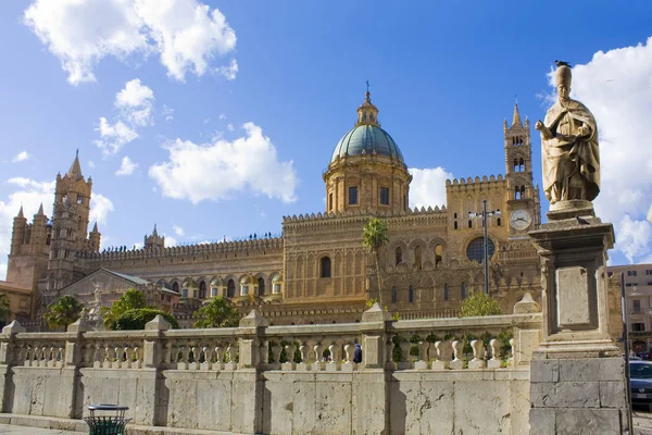 Catedral Palermo Sicília Itália — Fotografia de Stock