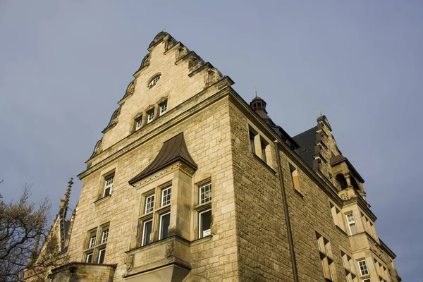 Historischer Altbau Der Nähe Der Thomaskirche Leipzig — Stockfoto