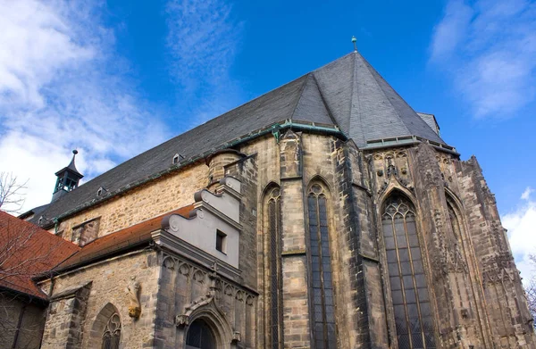 Gotische Moritzkirche Halle — Stockfoto