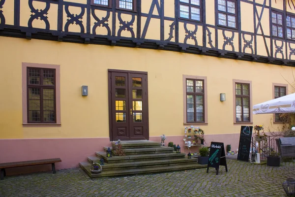 Halle Germany March 2020 Courtyard Museum Handel House Hndel Haus — Stock Photo, Image