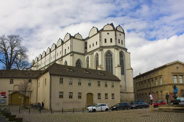 Berühmte Kathedrale Halle — Stockfoto