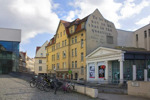 Halle Německo Března 2020 Neues Theater Halle — Stock fotografie