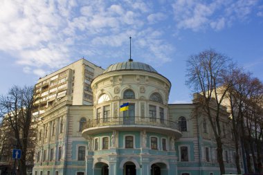 SUMY, UKRAINE - 2 Ocak 2020: Sumy, Ukrayna 'daki Eski Şehir Yerel Tarih Müzesi