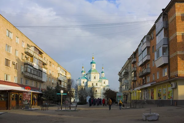 2020年1月2日 乌克兰苏米的圣复活大教堂 — 图库照片