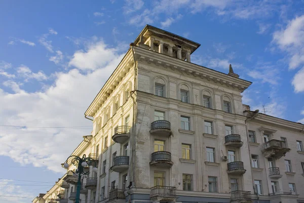 Stará Historická Budova Sumy Ukrajina — Stock fotografie