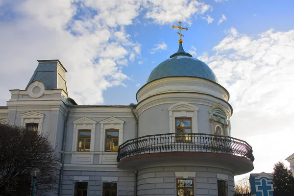 Administrative Building Transfiguration Cathedral Sumy Ukraine — Stock Photo, Image