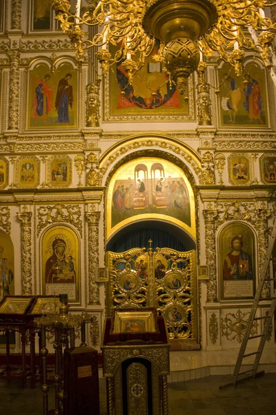 Putivl Ukraine January 2020 Interior Cathedral Nativity Our Lady Molchanskiy — 스톡 사진